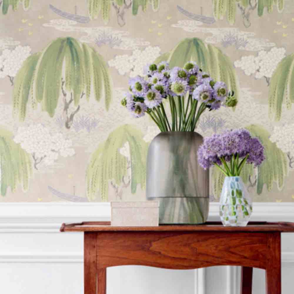 Anna French Willow Tree Wallpaper