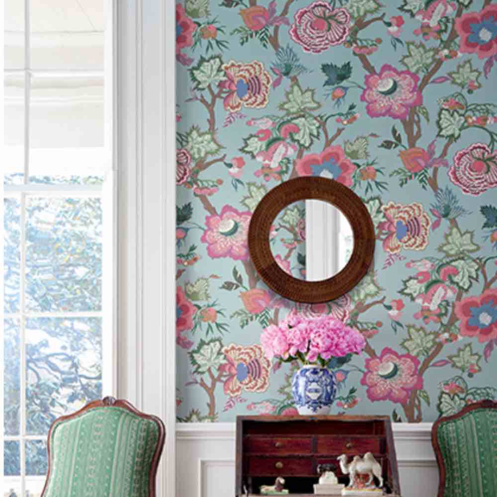 Thibaut Indienne Fabric and Wallpaper