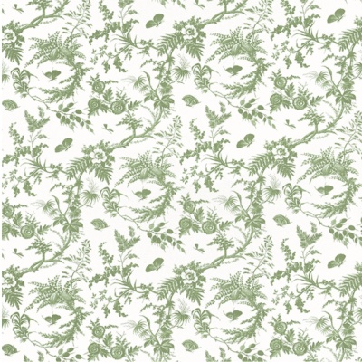 Anna French Newlands Toile Fabric in Green