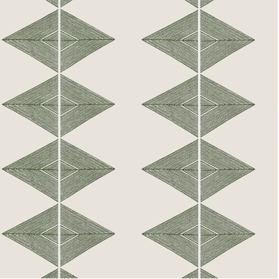 Thibaut Reflection Wallpaper in Wild Sage