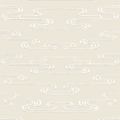 Anna French Cloudwater  Wallpaper in Beige
