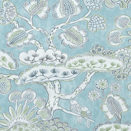 Anna French Tree House Cotton in Robins Egg