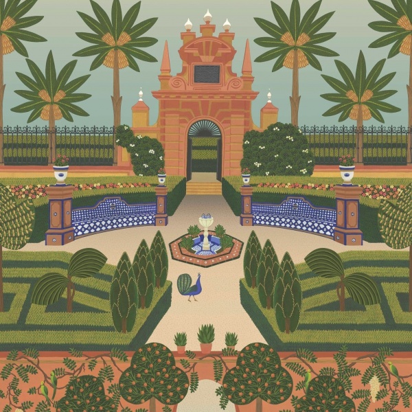 Cole & Son Alcazar Gardens Wallpaper 117/7020