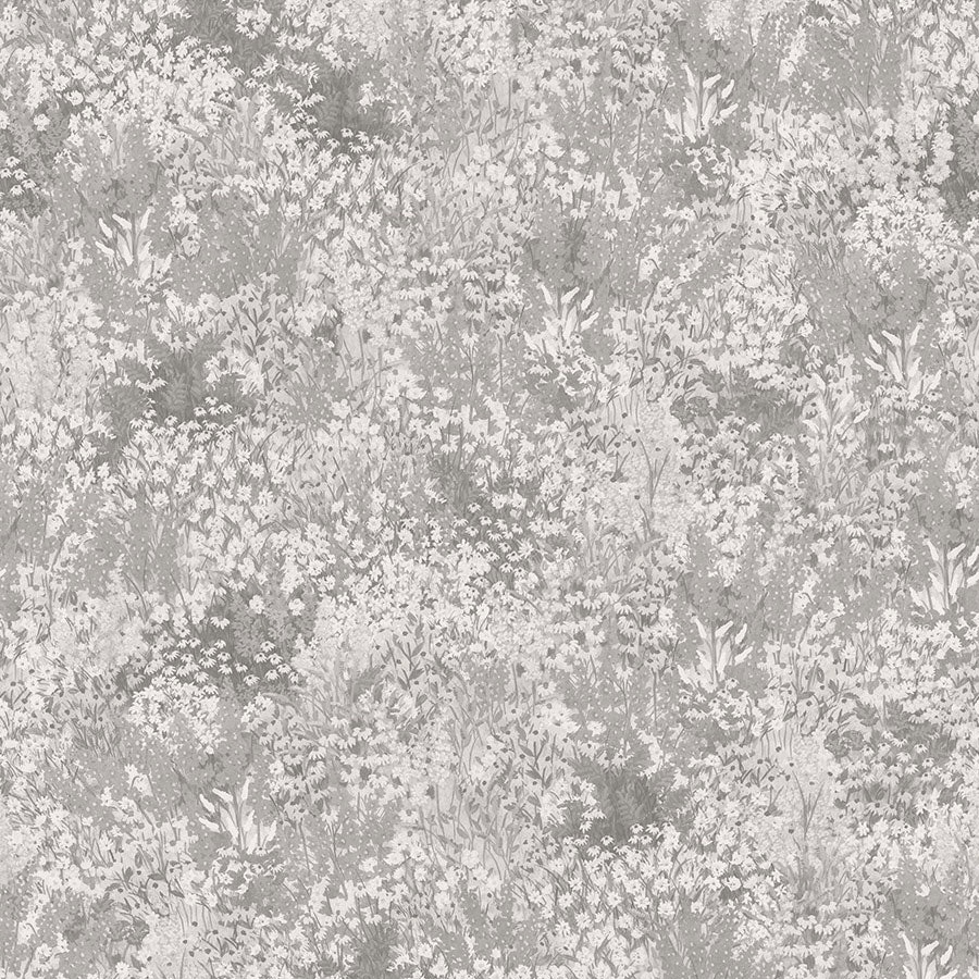 Cole & Son Petite Fleur Wallpaper in Platinum Pearl