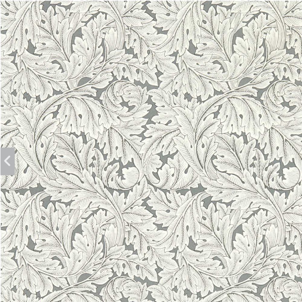 Clarke & Clarke Acanthus Wallpaper in Slate