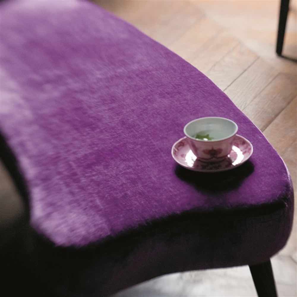 Designers Guild Appia Velvet in Damson