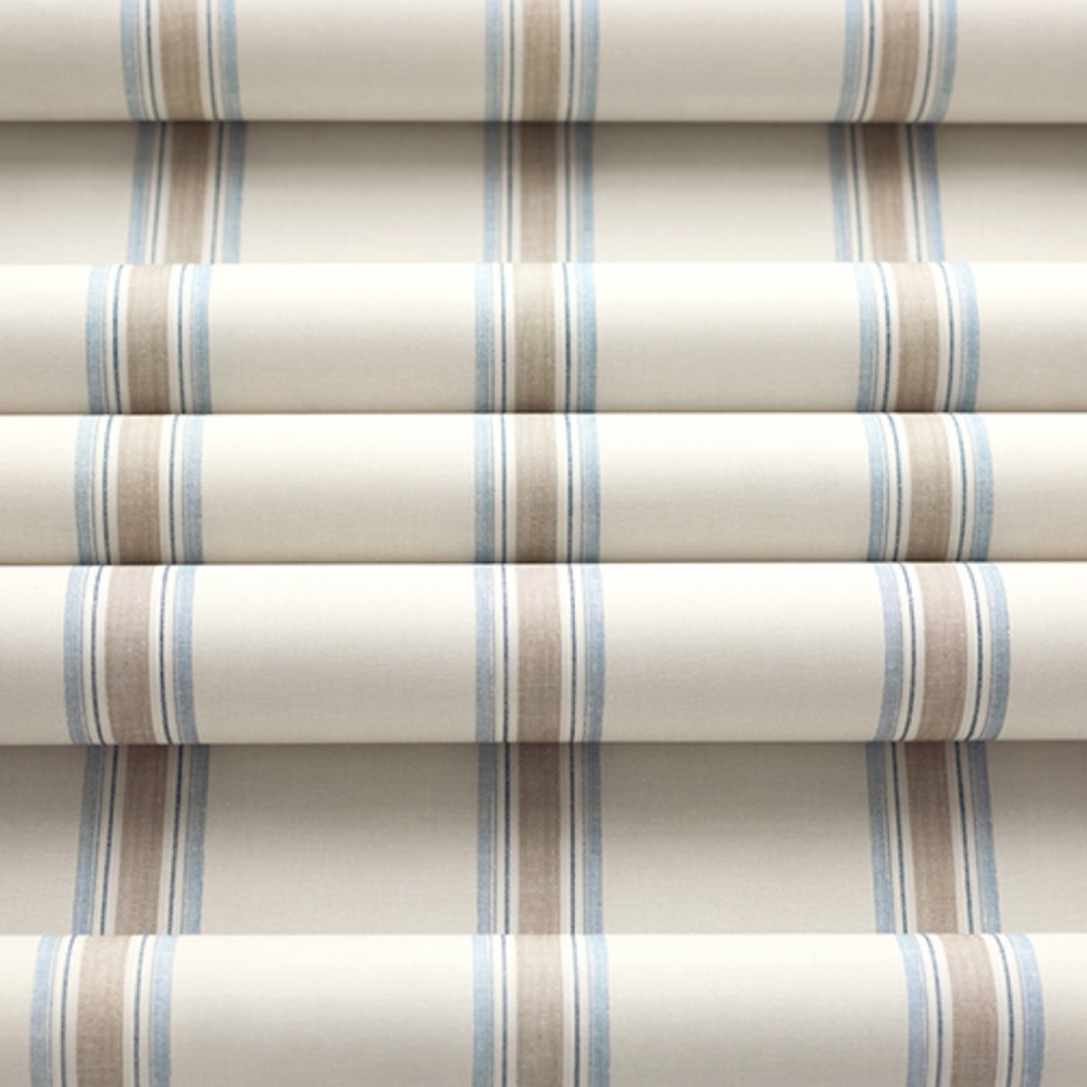 Anna French Beckley Stripe Wallpaper in Soft Gold