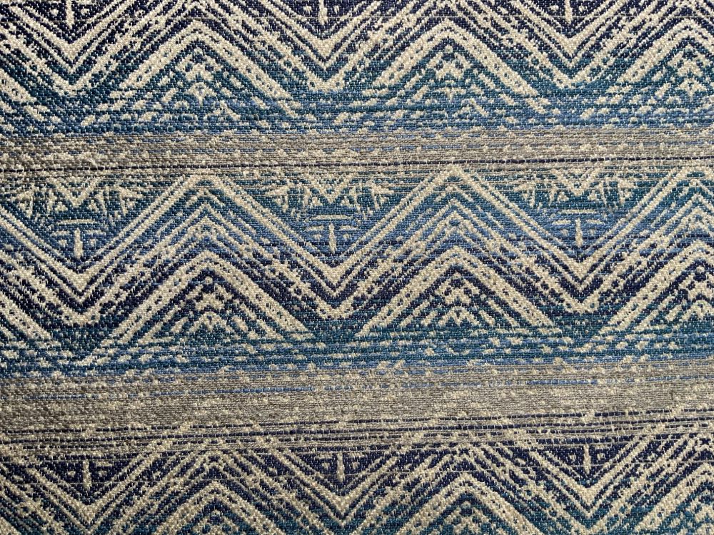 Blue Weave Heavy Fabric