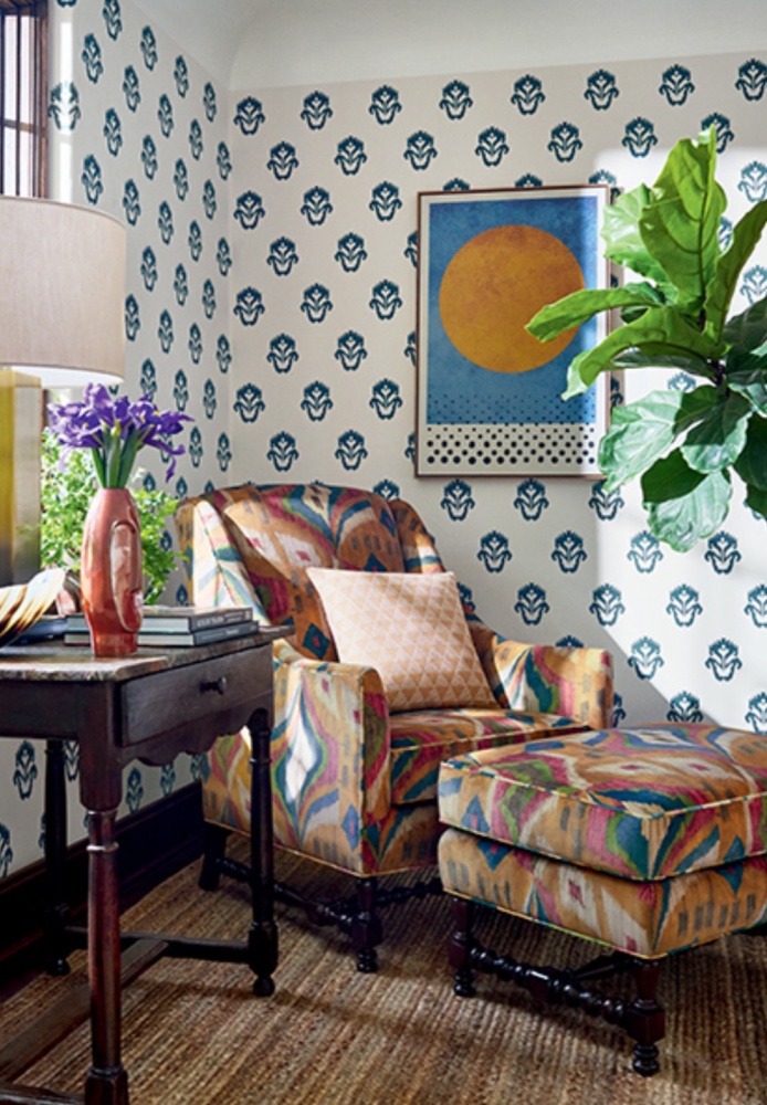 Thibaut Indian Wells Wallpaper in Wild Sage