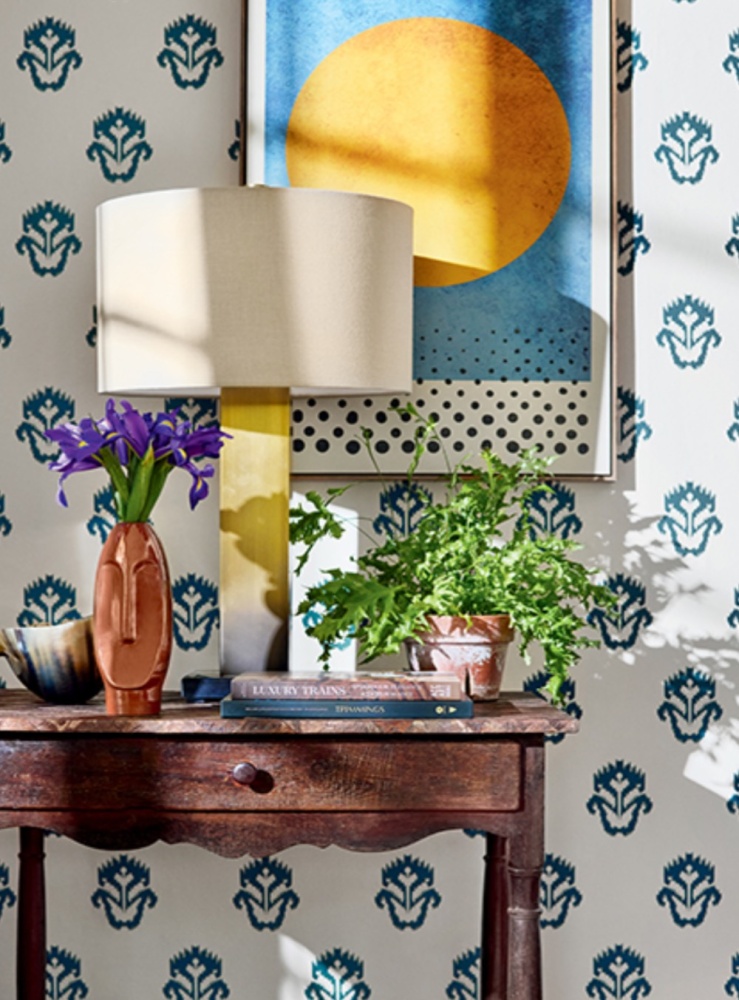 Thibaut Indian Wells Wallpaper in Birch