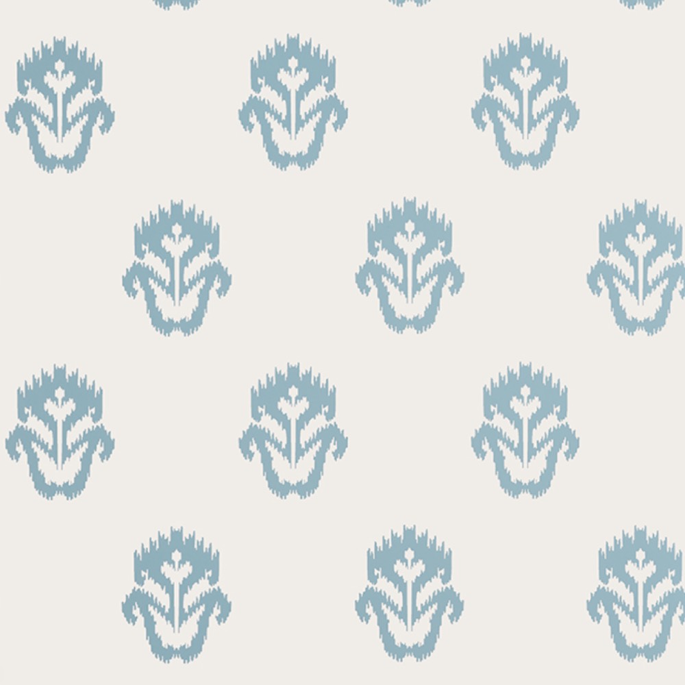 Thibaut Indian Wells Wallpaper in Spa Blue