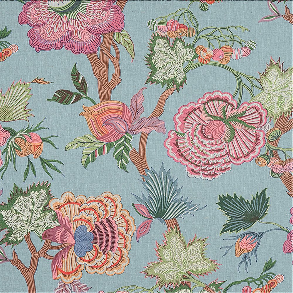 York Wallcoverings Tropics Watercolor Jacobean Paper Strippable Roll  Wallpaper (Covers 60.75 sq. ft.) AT7021 - The Home Depot