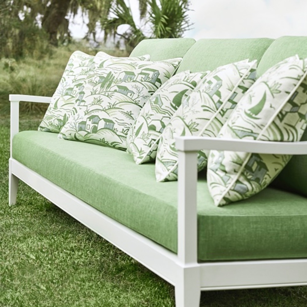 Thibaut Bristol Inside Out Performance Fabric in Green Apple