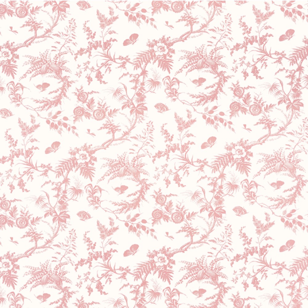 Anna French Newlands Toile Fabric in Blush