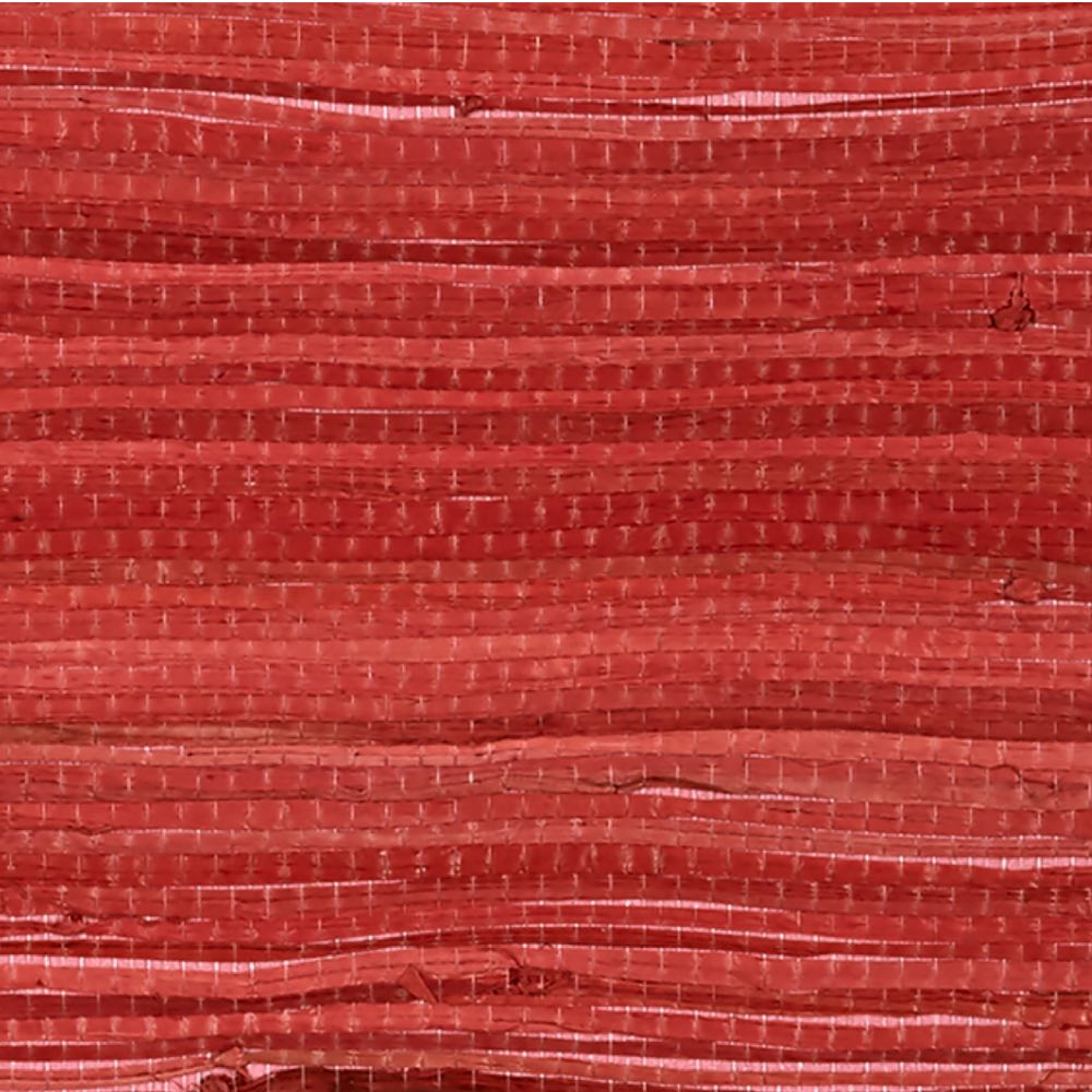 Thibaut Raffia Palm Wallpaper in Red