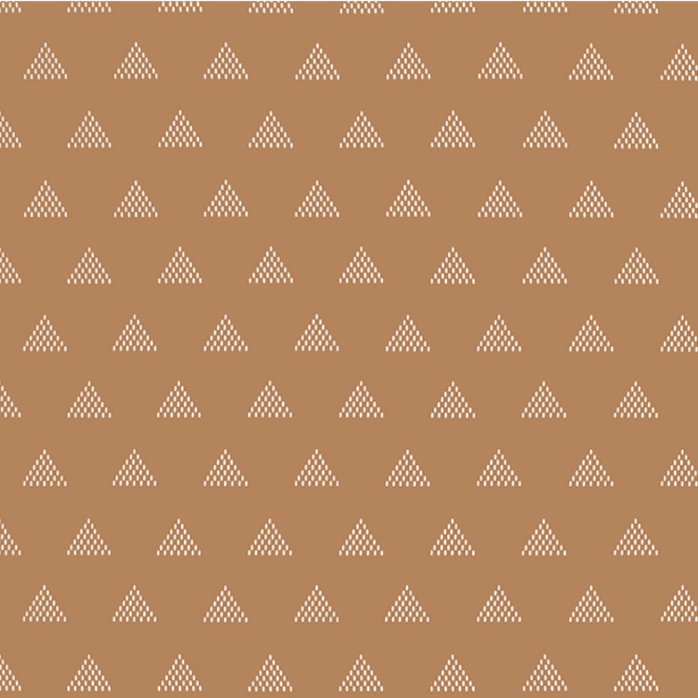 Thibaut Ridge Wallpaper in Ochre