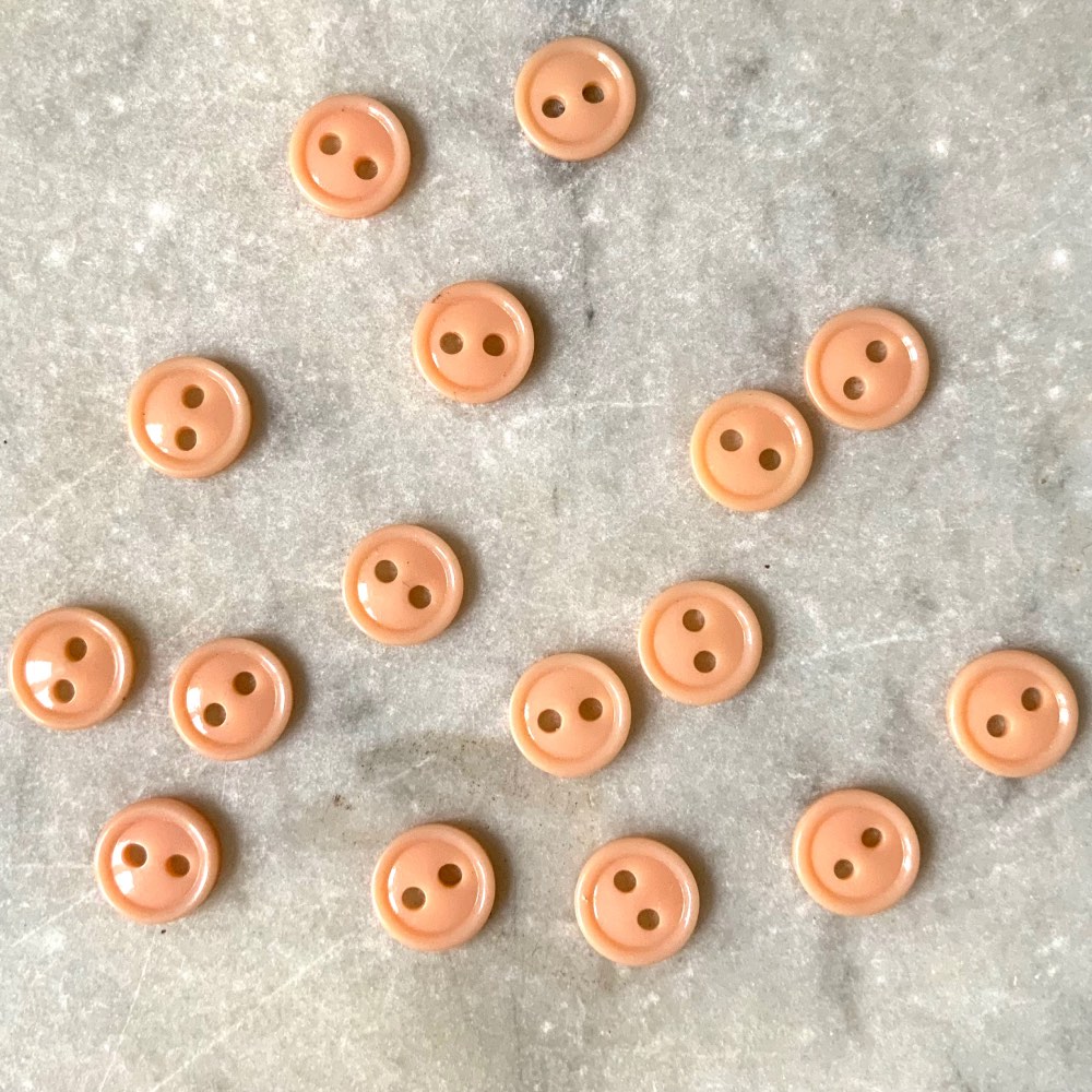 Vintage Tiny Pink Baby Buttons