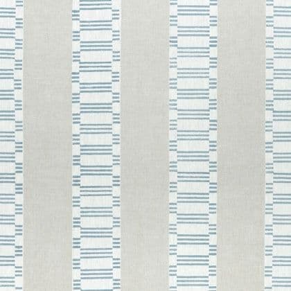 Anna French Japonic Stripe Linen in Robins Egg