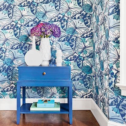 Anna French Paxton  Wallpaper in Blue