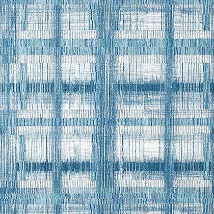 Anna French Takao Weave  Wallpaper in Navy