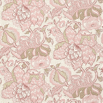 Anna French Westmont Wallpaper in Blush