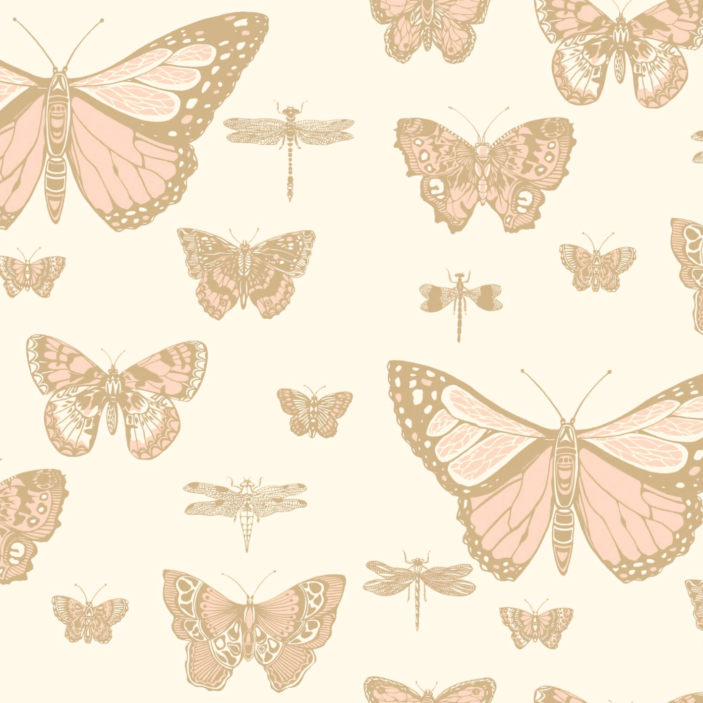 Cole & Son Butterflies and Dragonflies Wallpaper 103/15066