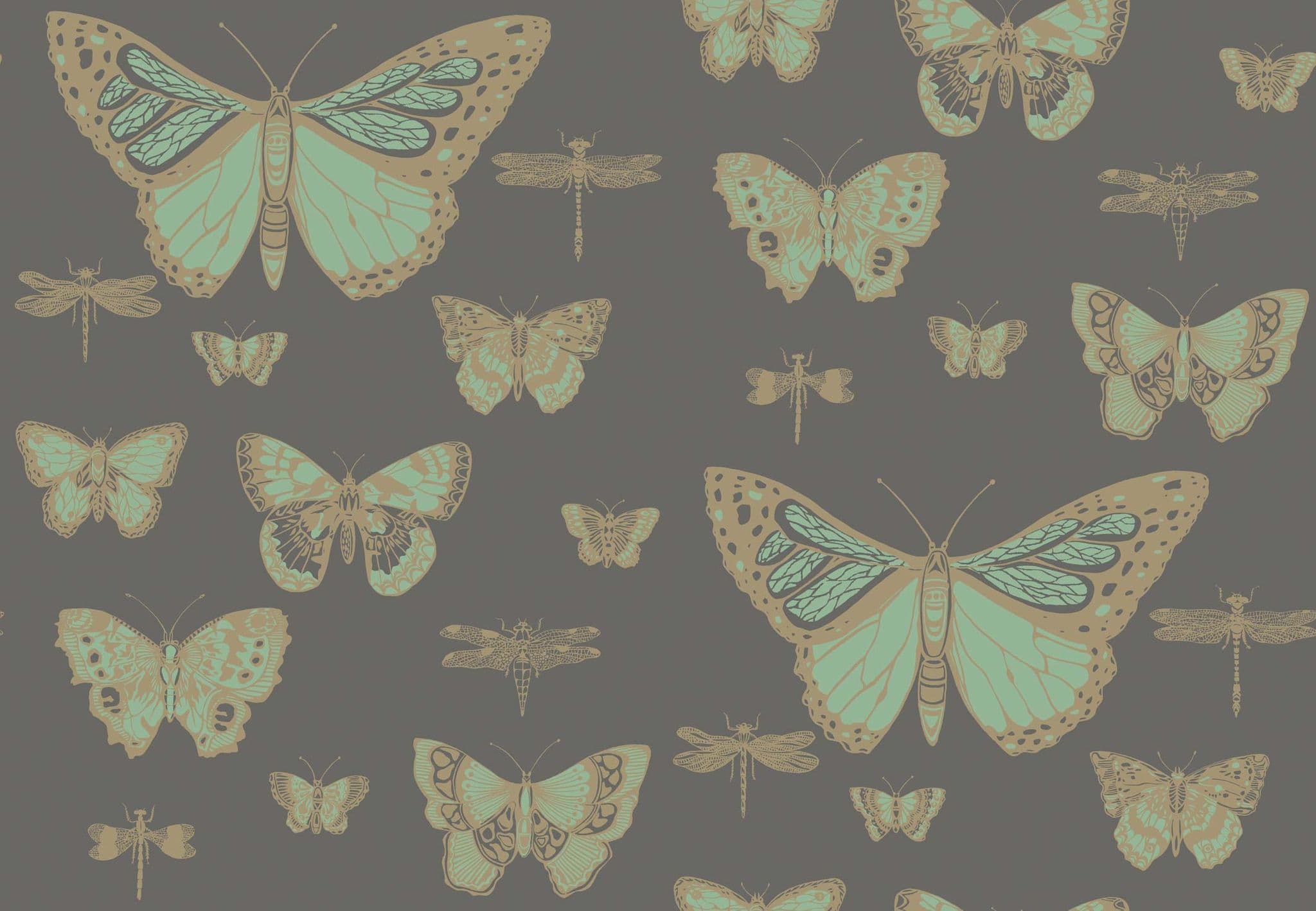 Cole & Son Butterflies and Dragonflies Wallpaper 103/15067
