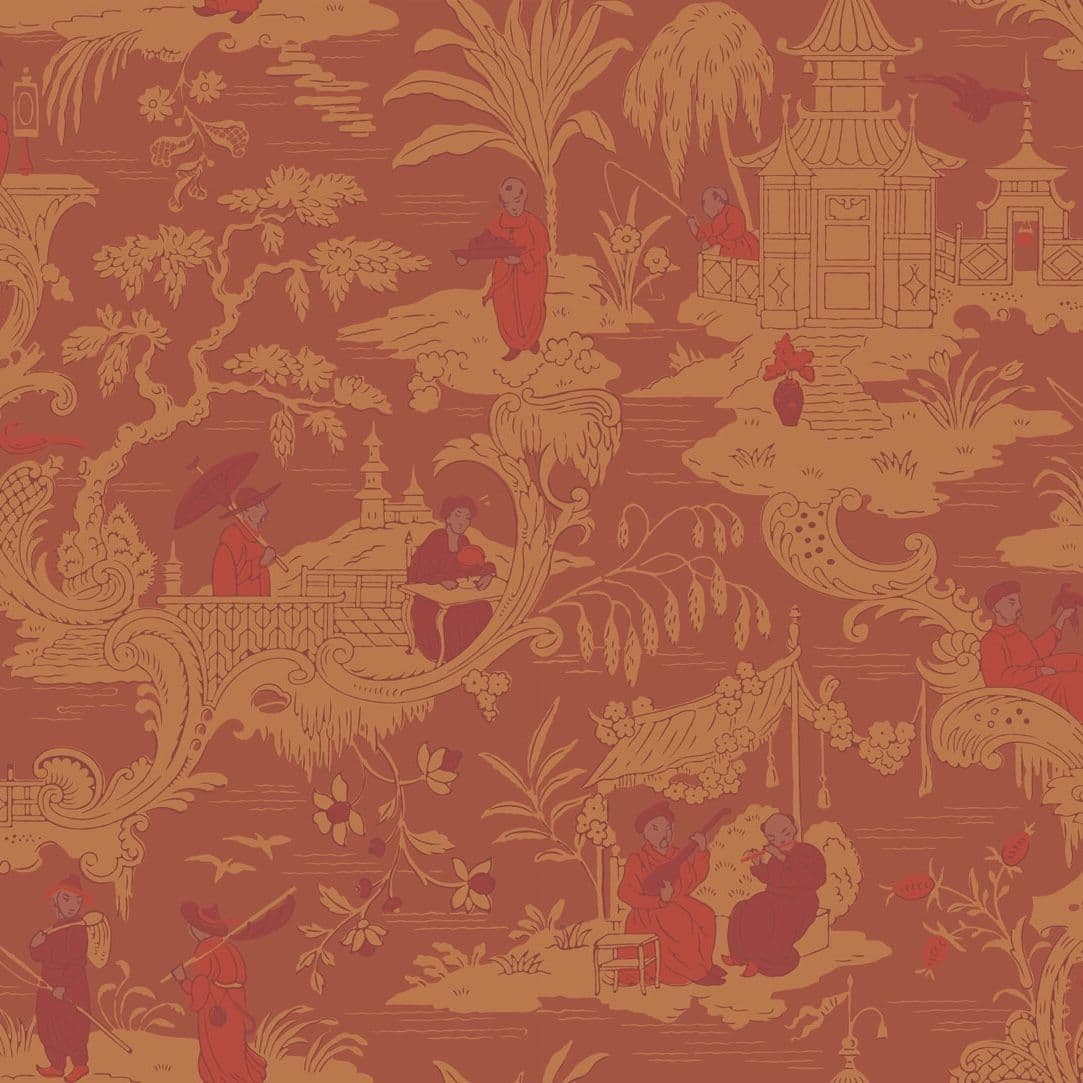 Cole & Son Chinese Toile Wallpaper 100/8041