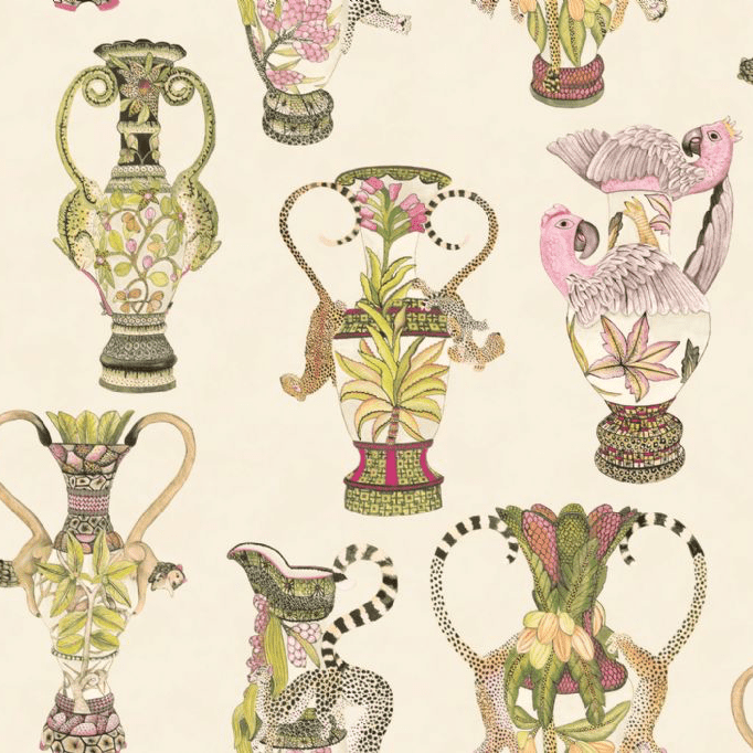 Cole & Son Khulu Vases Wallpaper 109/12057