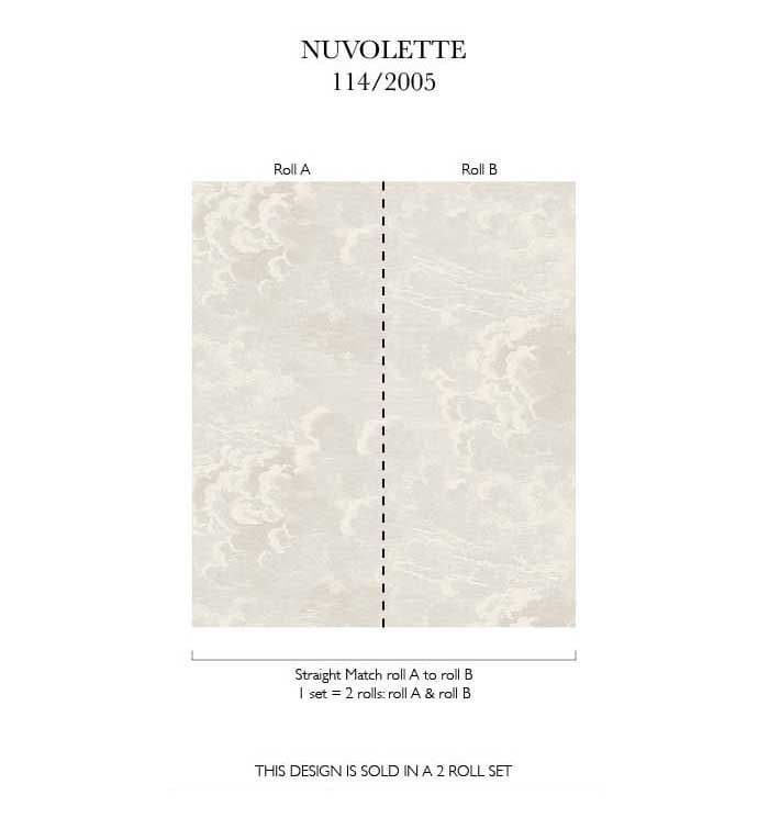 Cole & Son Nuvolette Wallpaper 114/2005