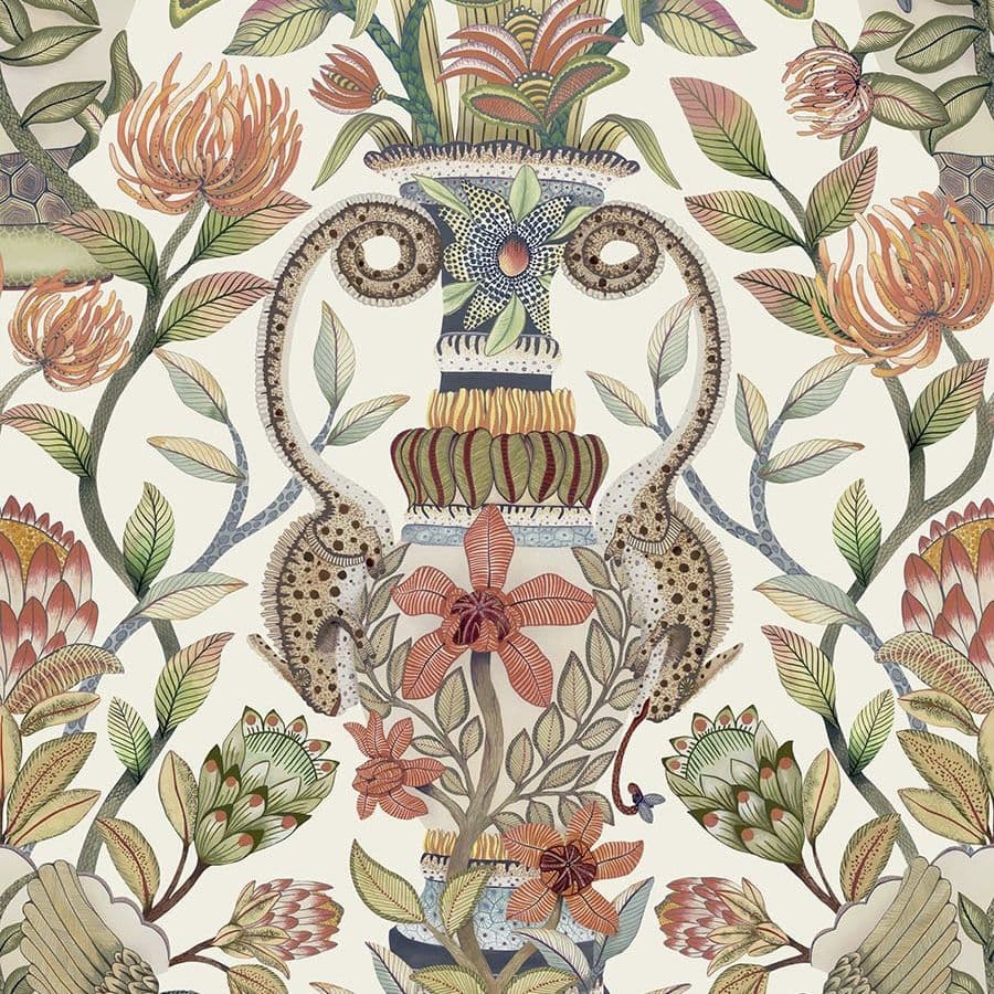 Cole & Son Protea Garden Silk Wallpaper 119/10045
