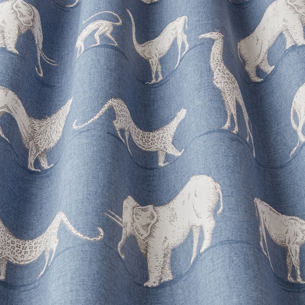 Iliv Prairie Animals Fabric  in Denim