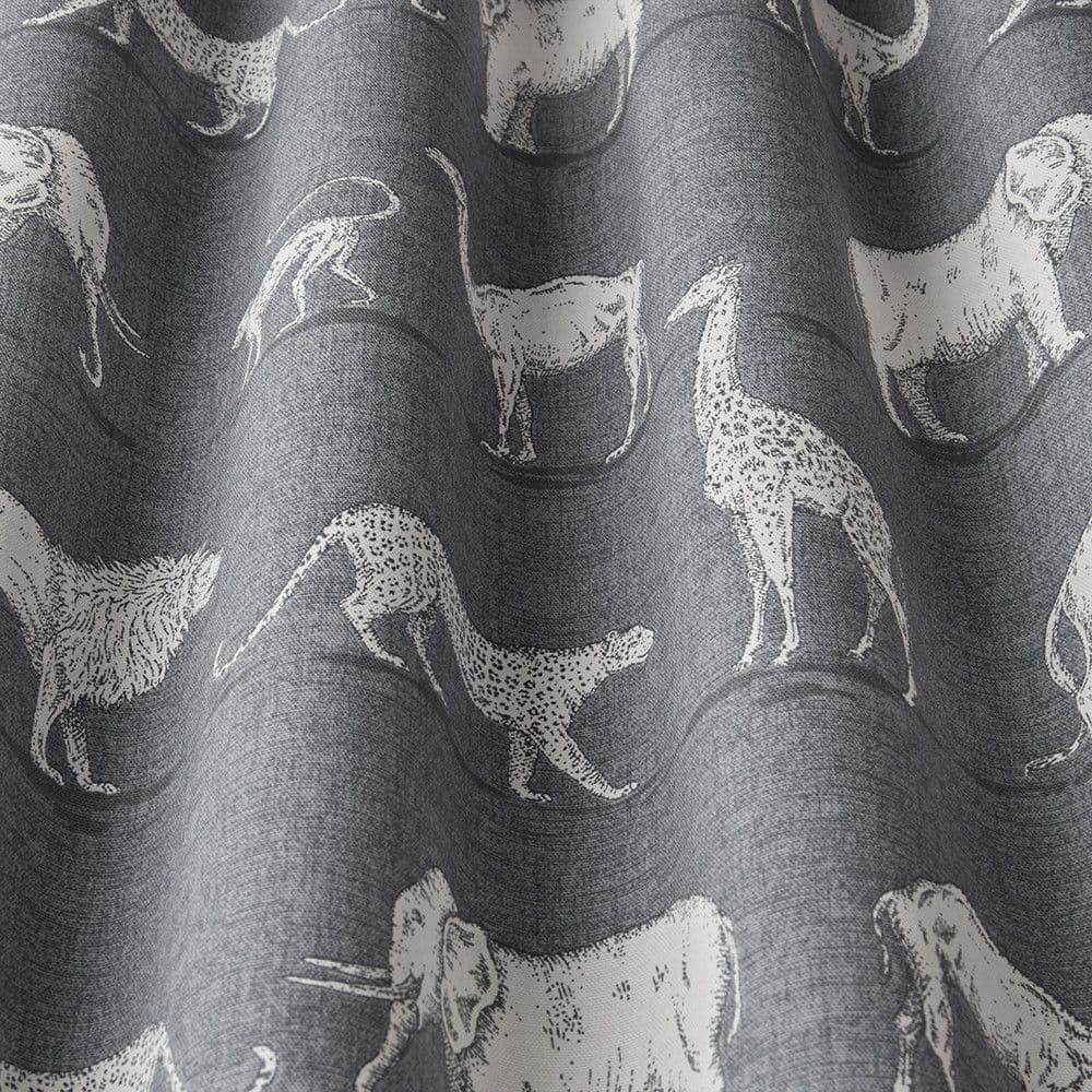 Iliv Prairie Animals Fabric  in Lead