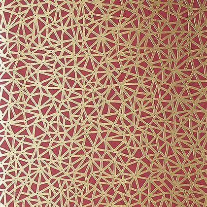 Thibaut Aedan Wallpaper in Raspberry