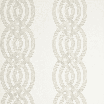 Thibaut Braid Wallpaper in Cream