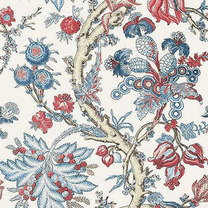 Thibaut Chatelain Wallpaper in Blue and Red