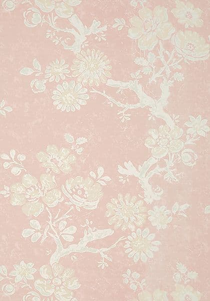 Thibaut Claudette Wallpaper in Blush