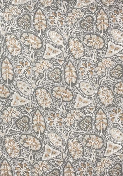 Thibaut Cochin Fabric in Grey