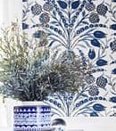 Thibaut Corneila Wallpaper in Grey and Gold