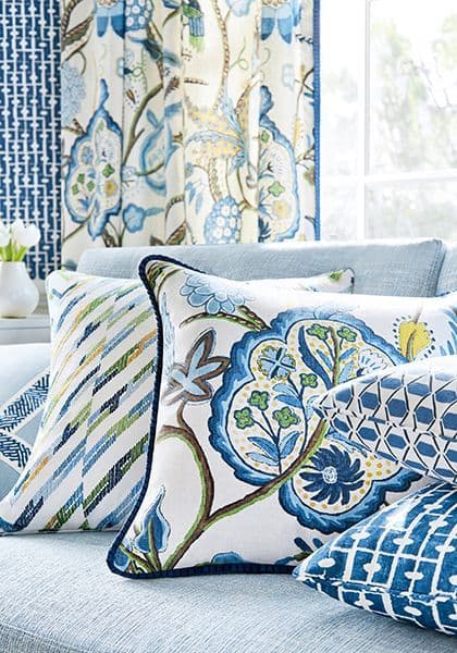 Thibaut Haven Fabric in Spa Blue