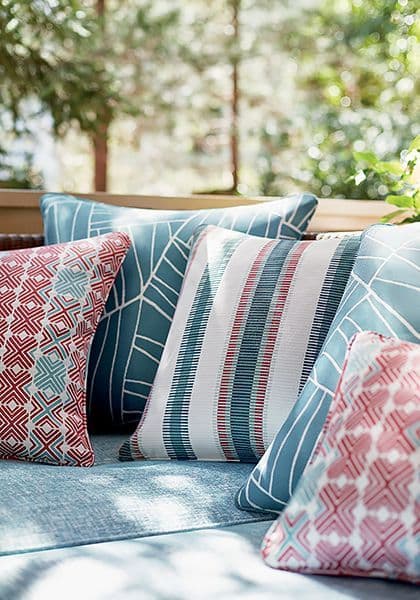 Thibaut Jinx Fabric in Mineral and Charcoal