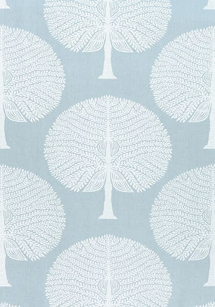 Thibaut Mulberry Tree Fabric in Spa Blue