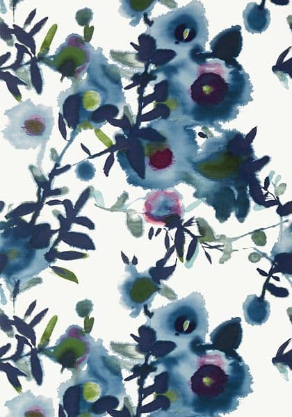 Thibaut Open Spaces Wallpaper in Blue