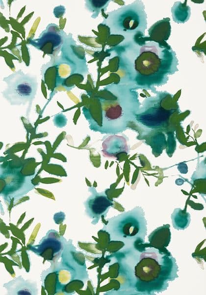 Thibaut Open Spaces Wallpaper in Turquoise