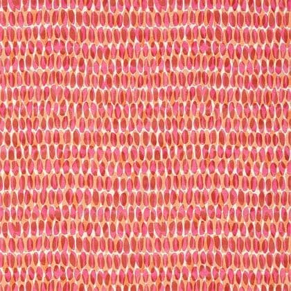 Thibaut Rain Water  Wallpaper in Pink and Coral