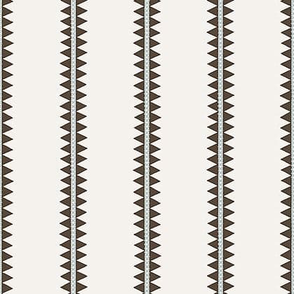 Thibaut Reno Stripe Wallpaper in Brown