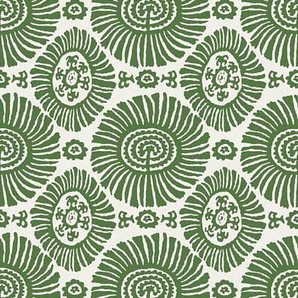 Thibaut Solis  Wallpaper in Emerald Green