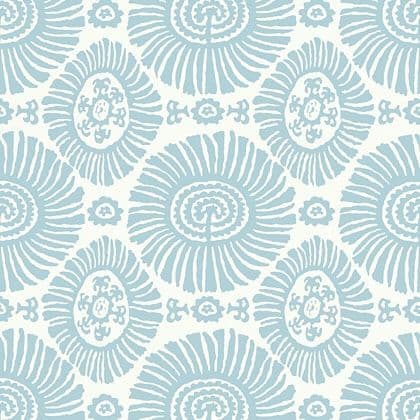 Thibaut Solis  Wallpaper in Spa Blue