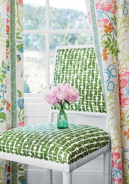 Thibaut Spring Garden Fabric in Brights