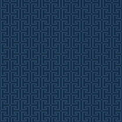 Thibaut T-Square Wallpaper in Navy